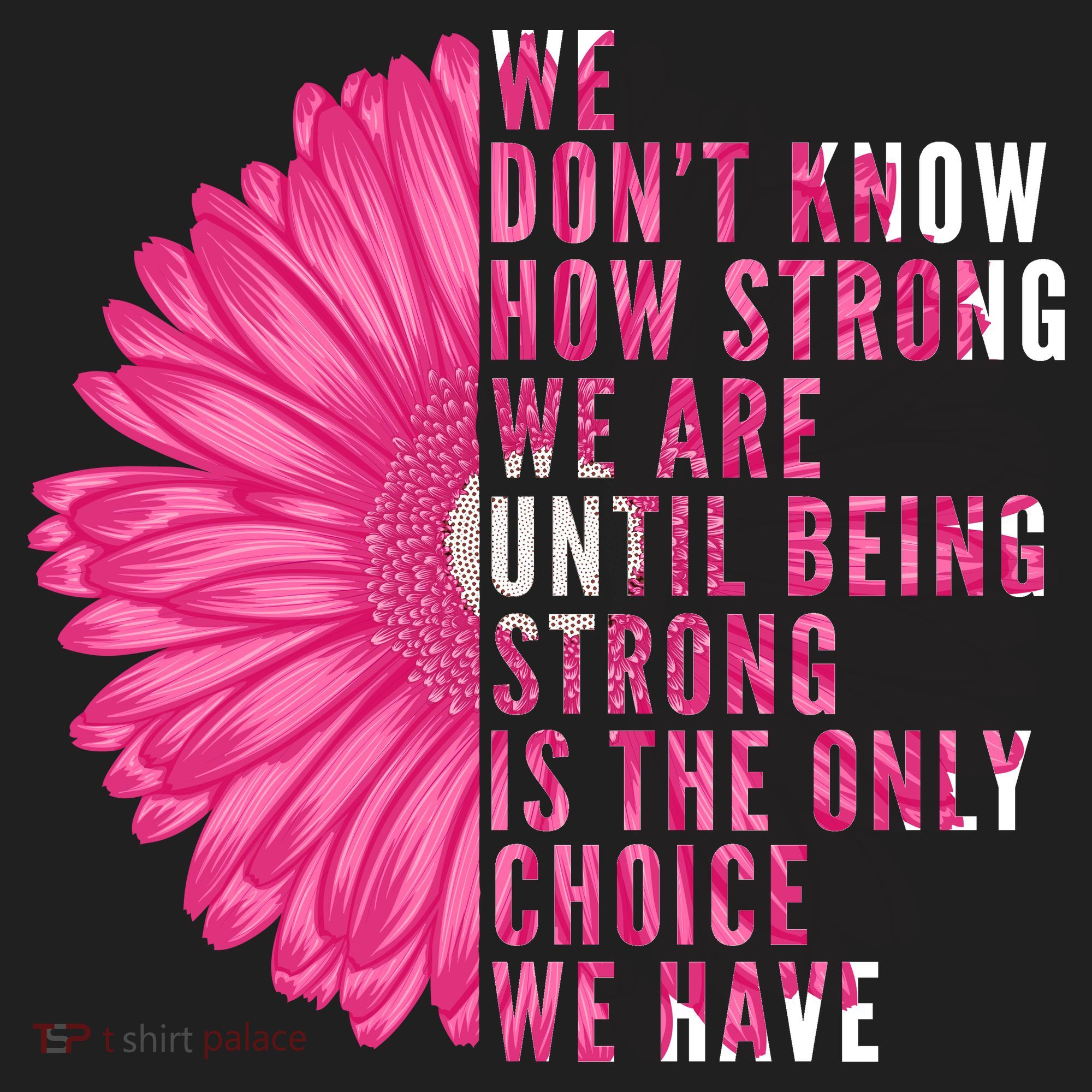 Breast Cancer Being Strong Is The Only Thing We Have Beanie