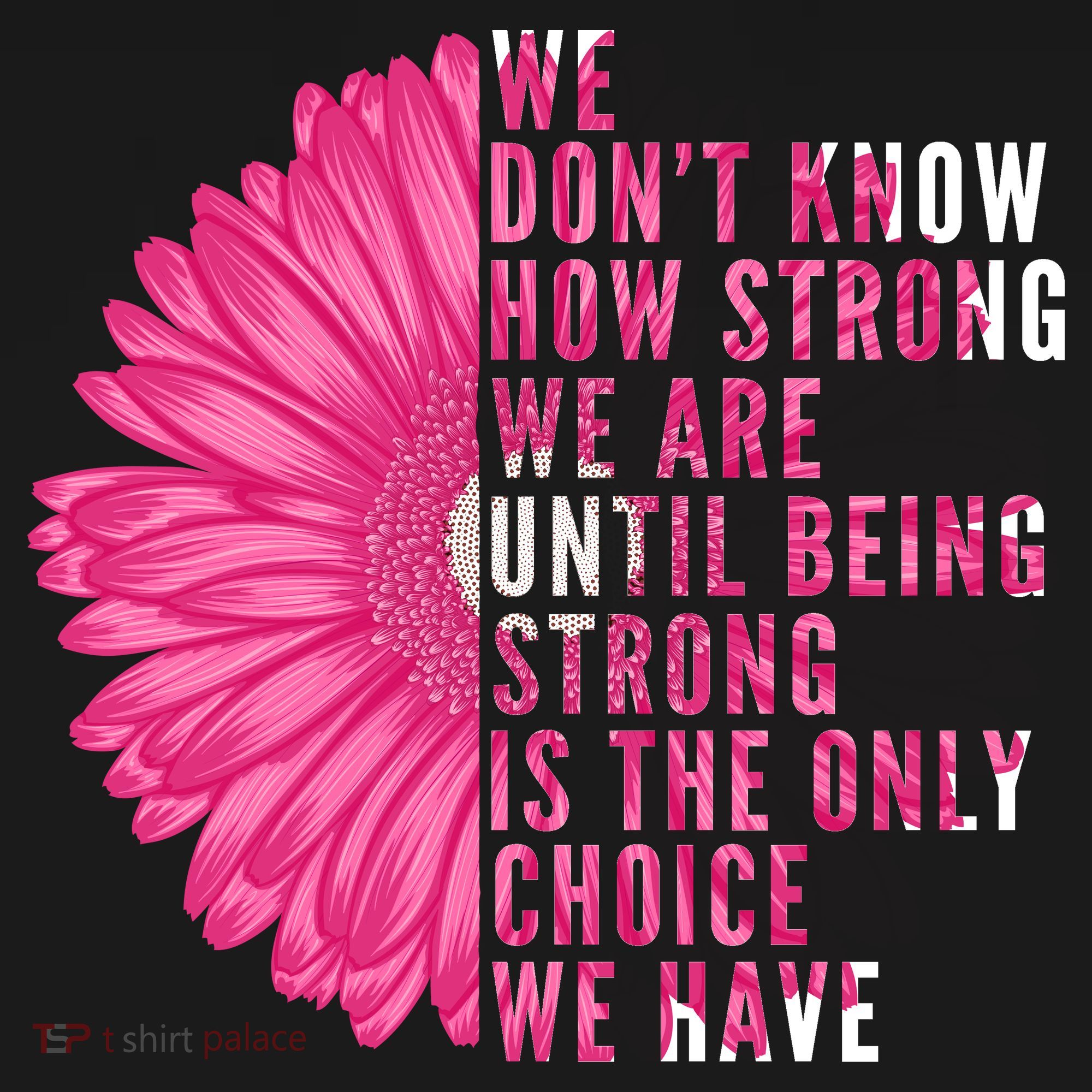 Breast Cancer Being Strong Is The Only Thing We Have Toddler Hoodie