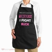 Breast Cancer Beware I Fight Back Apron thumb 2