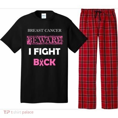 Breast Cancer Beware I Fight Back Pajama Set