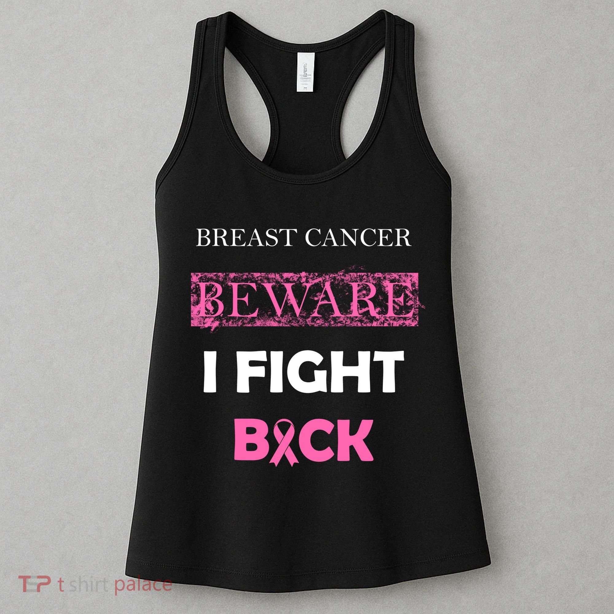 Breast Cancer Beware I Fight Back Women's Tank Top