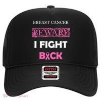 Breast Cancer Beware I Fight Back Hat thumb 0