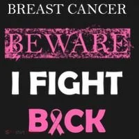 Breast Cancer Beware I Fight Back Women's T-Shirt thumb 6
