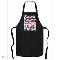 Breast Cancer Can't Defeat Super Woman Apron thumb 0