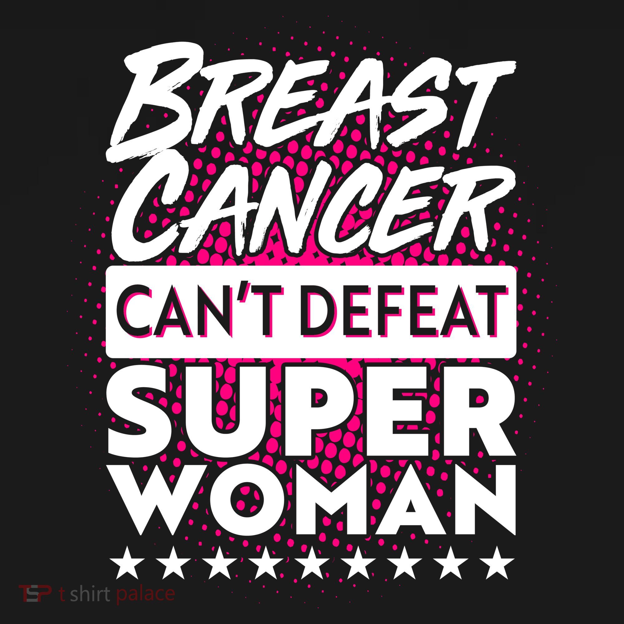 Breast Cancer Can't Defeat Super Woman Flat Bill Trucker Hat