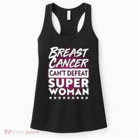 Breast Cancer Can't Defeat Super Woman Women's Tank Top thumb 0