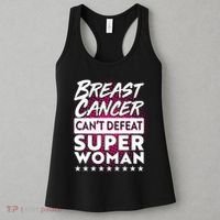 Breast Cancer Can't Defeat Super Woman Women's Tank Top thumb 3