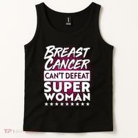 Breast Cancer Can't Defeat Super Woman Tank Top thumb 2