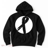 Breast Cancer Circle Ribbon Logo Hoodie thumb 0
