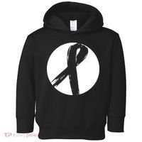 Breast Cancer Circle Ribbon Logo Toddler Hoodie thumb 0