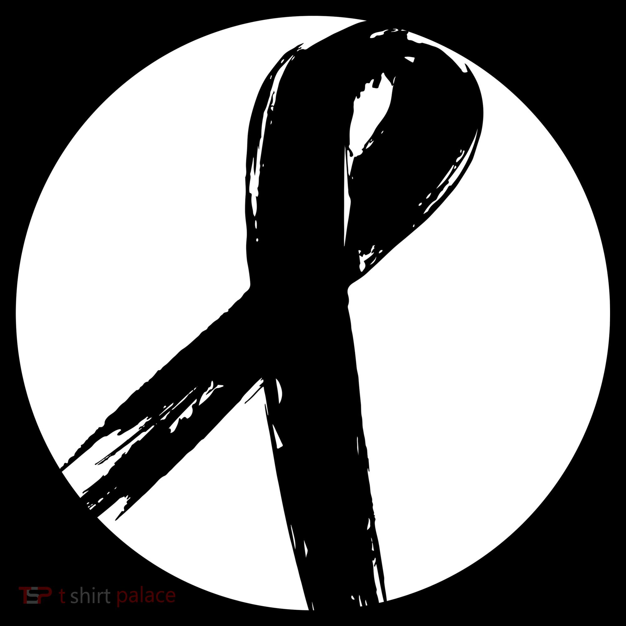 Breast Cancer Circle Ribbon Logo Visor