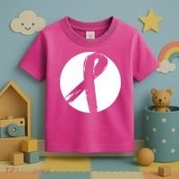 Breast Cancer Circle Ribbon Logo Toddler T-Shirt thumb 3