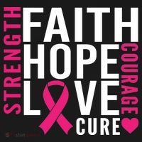 Breast Cancer Faith Hope Love Courage Women's Hoodie thumb 2