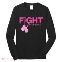 Breast Cancer Fight For A Cure Long Sleeve Shirt thumb 0
