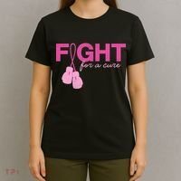 Breast Cancer Fight For A Cure T-Shirt thumb 4