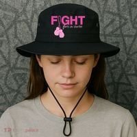 Breast Cancer Fight For A Cure Bucket Hat thumb 3