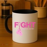 Breast Cancer Fight For A Cure Coffee Mug thumb 4