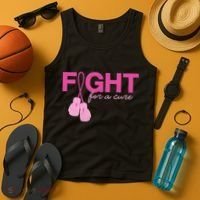 Breast Cancer Fight For A Cure Tank Top thumb 4