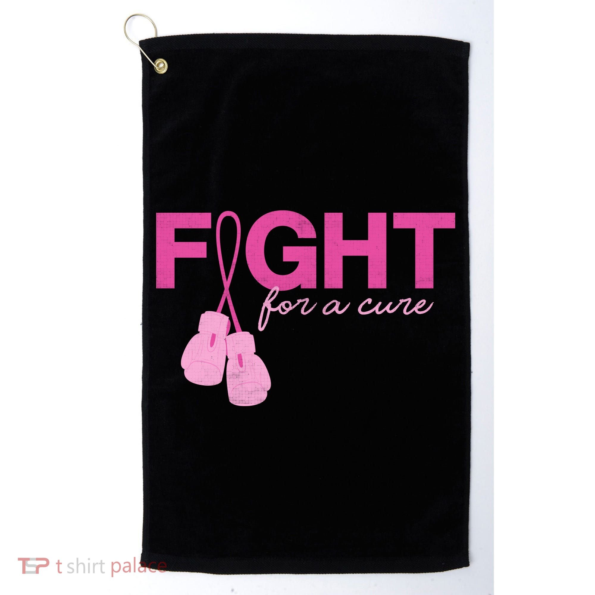 Breast Cancer Fight For A Cure Golf Towel