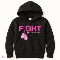 Breast Cancer Fight For A Cure Kids Hoodie thumb 0