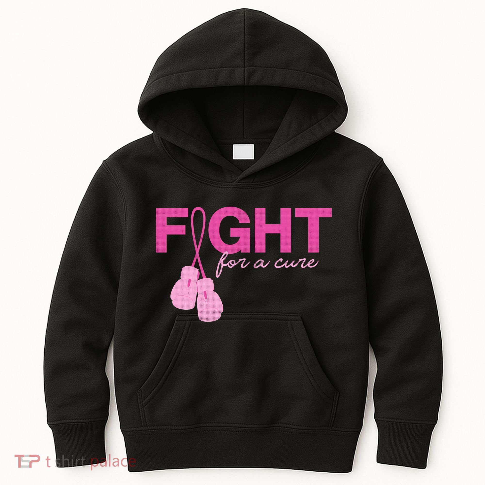 Breast Cancer Fight For A Cure Kids Hoodie