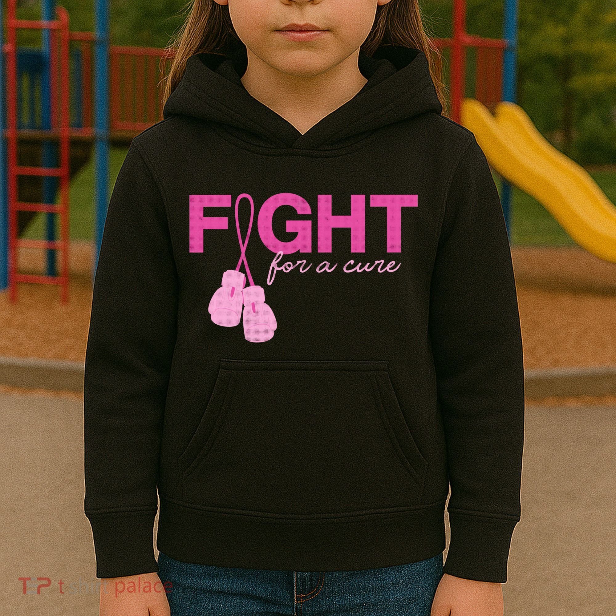 Breast Cancer Fight For A Cure Kids Hoodie