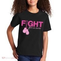 Breast Cancer Fight For A Cure Kids T-Shirt thumb 2