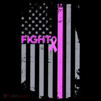 Breast Cancer Fight Ribbon Flag Coffee Mug thumb 5