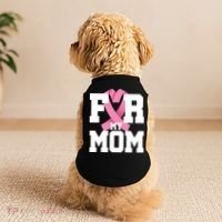Breast Cancer For My Mom Doggie Tank thumb 2