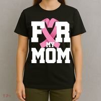 Breast Cancer For My Mom T-Shirt thumb 4