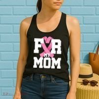 Breast Cancer For My Mom Women's Tank Top thumb 2