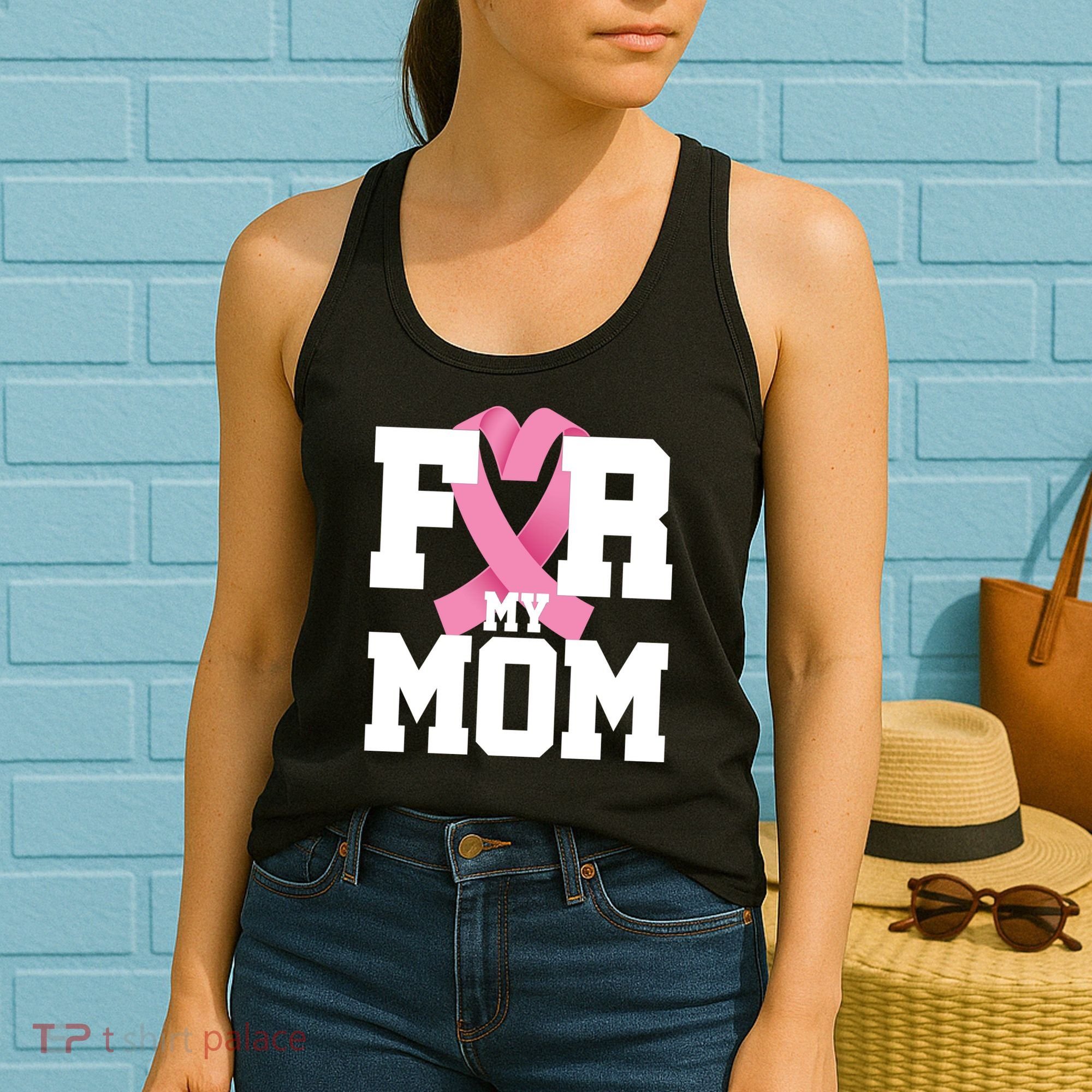 Breast Cancer For My Mom Women's Tank Top