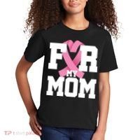 Breast Cancer For My Mom Kids T-Shirt thumb 2