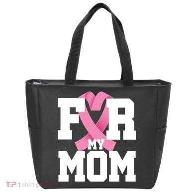 Breast Cancer For My Mom Tote Bag