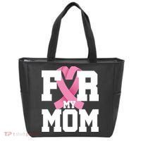 Breast Cancer For My Mom Tote Bag thumb 0