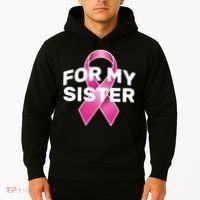 Breast Cancer For My Sister Hoodie thumb 2