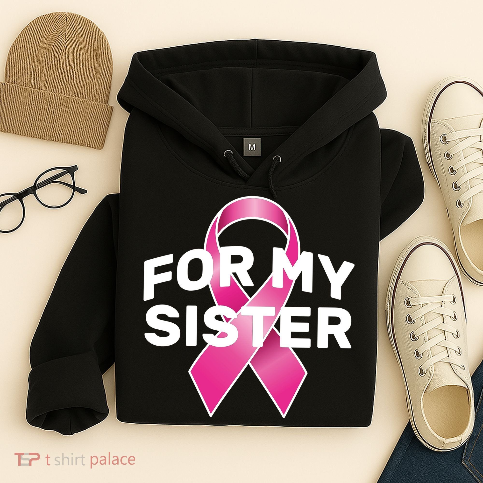 Breast Cancer For My Sister Hoodie
