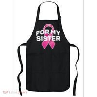 Breast Cancer For My Sister Apron thumb 0