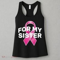 Breast Cancer For My Sister Women's Tank Top thumb 3