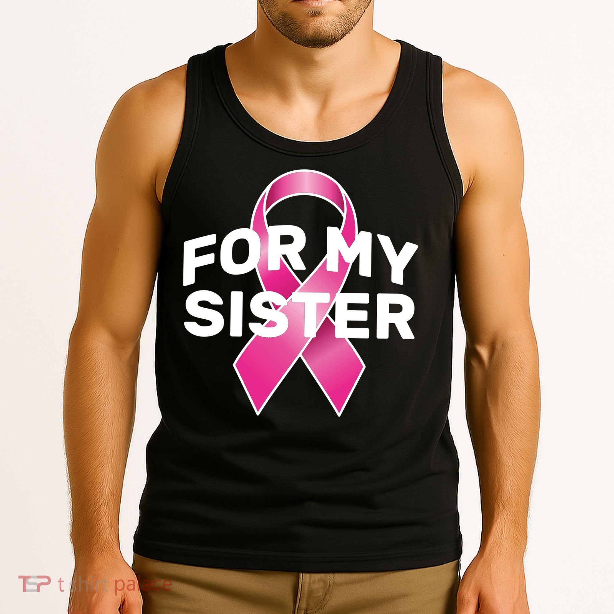 Breast Cancer For My Sister Tank Top