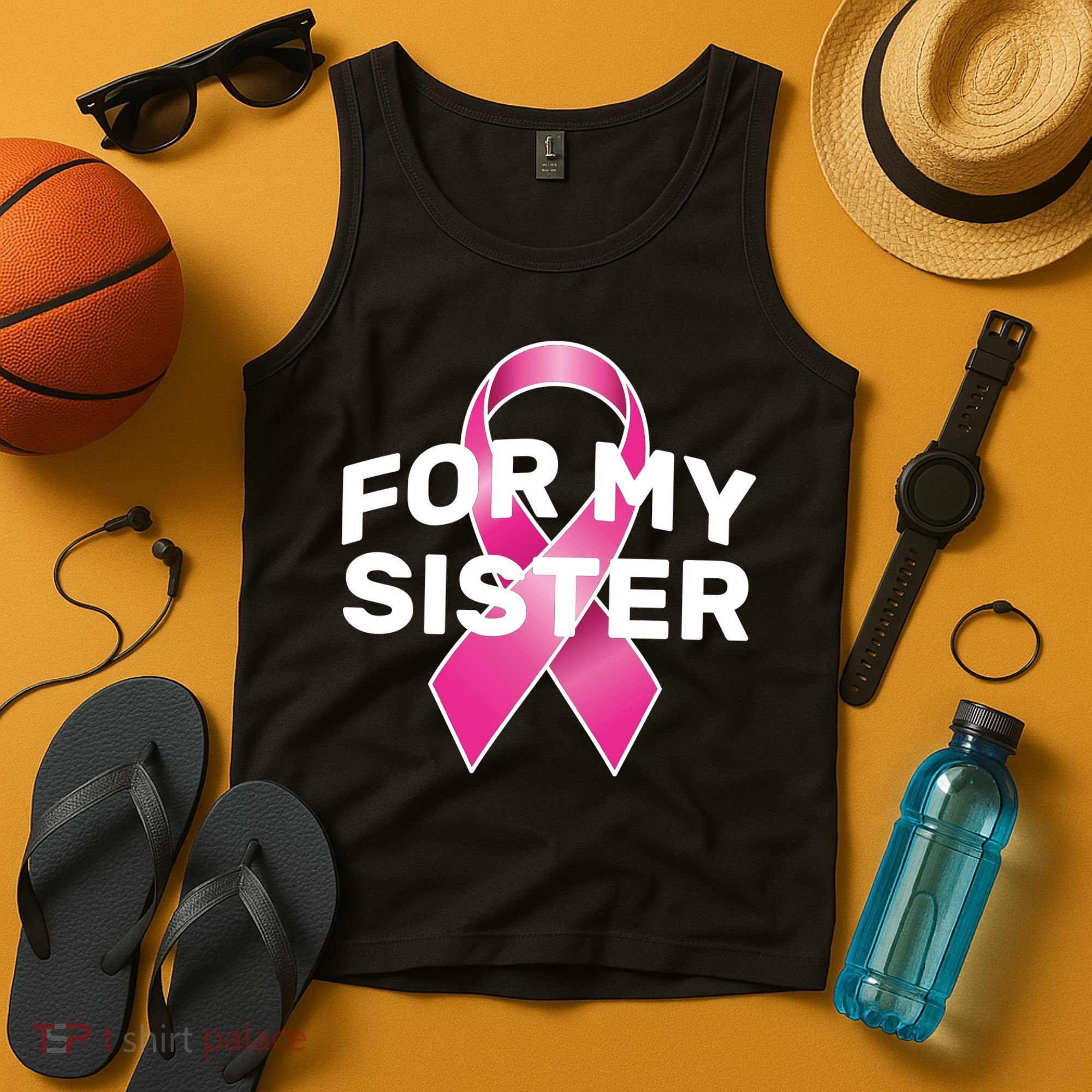 Breast Cancer For My Sister Tank Top