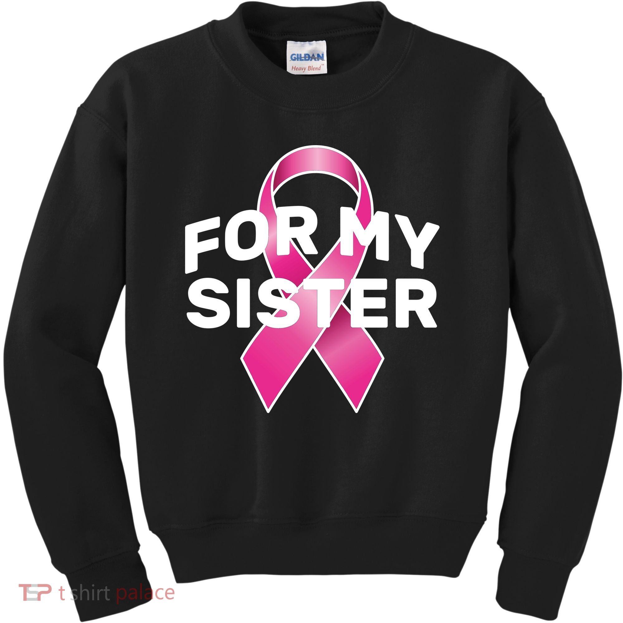 Breast Cancer For My Sister Kids Sweatshirt