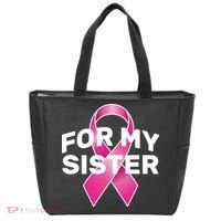 Breast Cancer For My Sister Tote Bag thumb 0