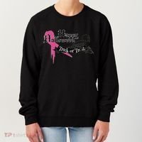 Breast Cancer Happy Halloween Skeleton Women's Sweatshirt thumb 0