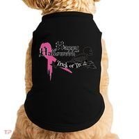 Breast Cancer Happy Halloween Skeleton Doggie Tank thumb 0
