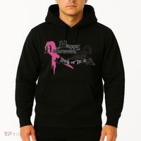 Breast Cancer Happy Halloween Skeleton Hoodie thumb 2