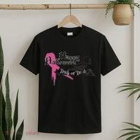 Breast Cancer Happy Halloween Skeleton T-Shirt thumb 2