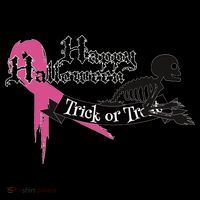 Breast Cancer Happy Halloween Skeleton Coffee Mug thumb 5