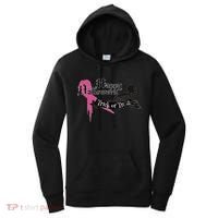 Breast Cancer Happy Halloween Skeleton Women's Hoodie thumb 0