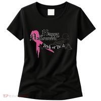 Breast Cancer Happy Halloween Skeleton Women's T-Shirt thumb 0